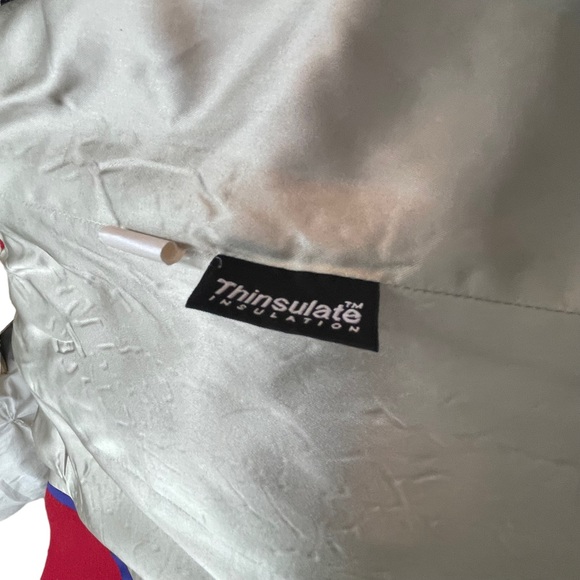 J. Crew Bright Red Wool Thinsulate Fitted Pea Coat - Picture 7 of 8